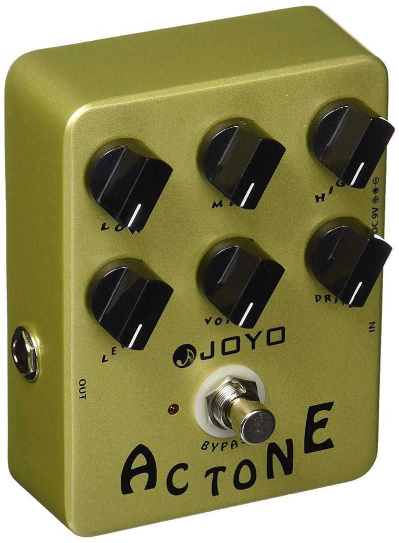 Joyo JF-13 AC Tone Vintage Tube Amplifier effects pedal, analog circuit and bypass - Image 1
